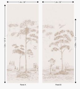 Mythical Land Mural by Andrew Martin Clay