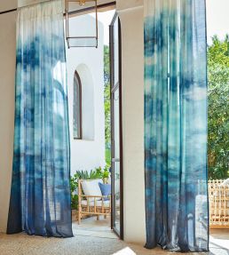 Nairobi Fabric by Clarke & Clarke Azure