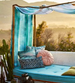 Nairobi Fabric by Clarke & Clarke Azure