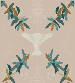 Neorococo Wallpaper by Coordonne Beige