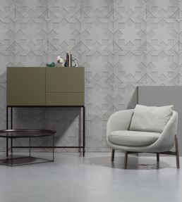Moulded Star Wallpaper by NLXL 2