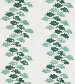 Oak Leaves Fabric by Barneby Gates Green
