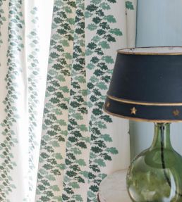 Oak Leaves Fabric by Barneby Gates Green