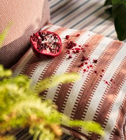 Nalani Fabric by Harlequin Rust/Chalk
