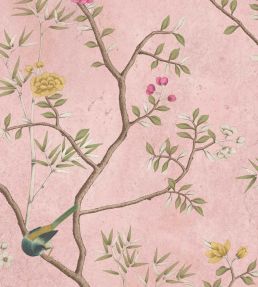 Chinoiserie Onism Fabric by Woodchip & Magnolia Dusky Pink