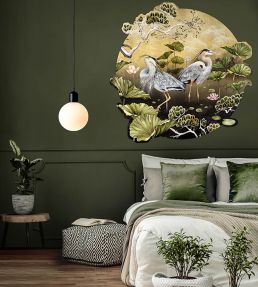 Orient Decal Mural by Avalana Golden