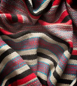 Pacos Fabric by Andrew Martin Red