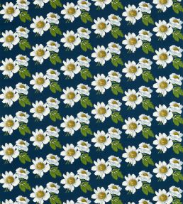 Paeonia Fabric by Harlequin Azurite / Meadow / Nectar