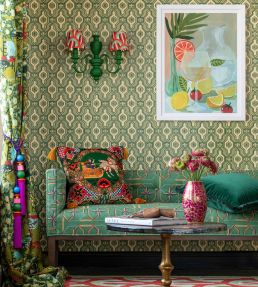 Palloncini Wallpaper by MINDTHEGAP Verde