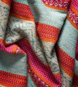 Pampas Fabric by Andrew Martin Teal