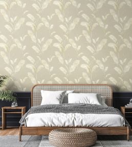 Pampas Grass Wallpaper by Brand McKenzie Oatmeal