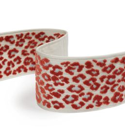 Panthera Braid Trim by James Hare Coral Spice