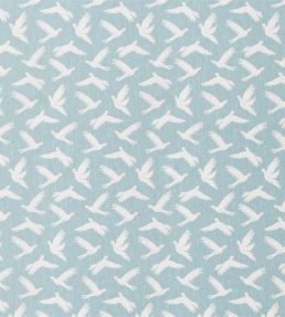 Paper Doves Fabric by Sanderson Duck Egg