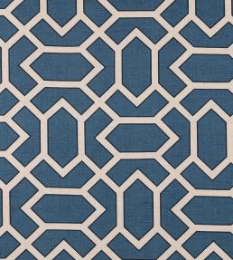 Paravento Fabric by Vanderhurd Azul/Champignon