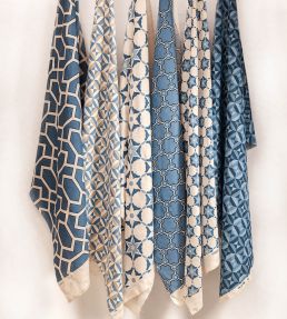 Paravento Fabric by Vanderhurd Coral/Moonstone