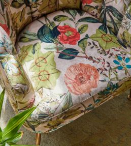 Passiflora Fabric by Clarke & Clarke Blush