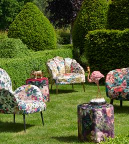 Passiflora Fabric by Clarke & Clarke Blush