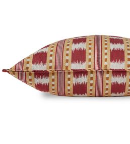 Paxton Pillow 22 x 22" by James Hare Red/Gold