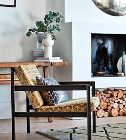 Perplex Fabric by Harlequin Tobacco/ Slate