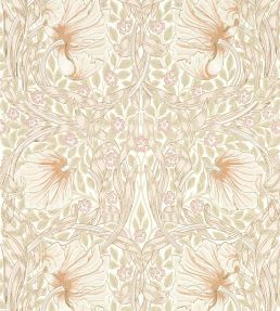 Pimpernel Wallpaper by Morris & Co Cochineal Pink