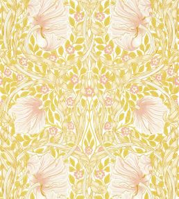 Pimpernel Wallpaper by Morris & Co Sunflower / Pink