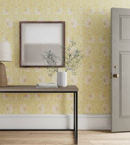 Pimpernel Wallpaper by Morris & Co Sunflower / Pink