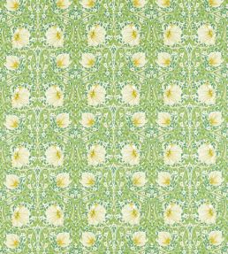 Pimpernel Fabric by Morris & Co Weld / Leaf Green
