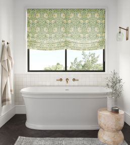 Pimpernel Fabric by Morris & Co Weld / Leaf Green