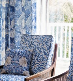 Pimpernel Fabric by Morris & Co Woad