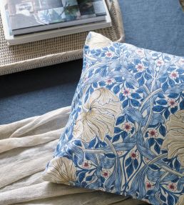 Pimpernel Fabric by Morris & Co Woad