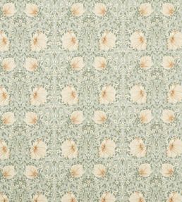 Pimpernel Wide Width Fabric by Morris & Co Sage/Caramel