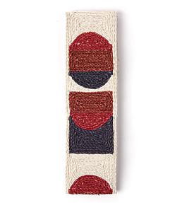 Pop Art Border Trim by Christopher Farr Cloth Berry