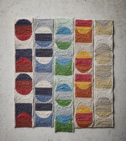 Pop Art Border Trim by Christopher Farr Cloth Berry