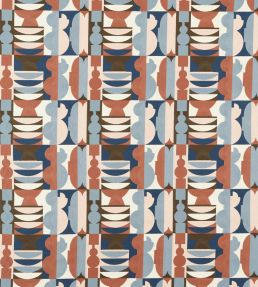 Pot Shop Fabric by Harlequin Rose/Pacific