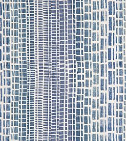 Prism Fabric by Christopher Farr Cloth Indigo