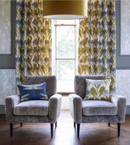 Protea Fabric by Harlequin Harbour Grey/Linden