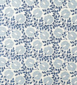 Punch Paisley Fabric by Christopher Farr Cloth Denim