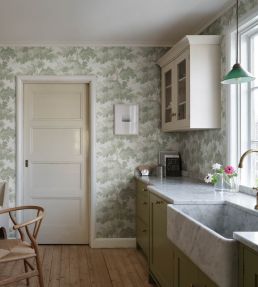 Raphael Wallpaper by Sandberg Light Green
