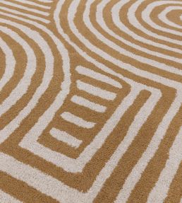 Asiatic Reef Curve rug Ochre RF28 REEF1201700028 Ochre RF28