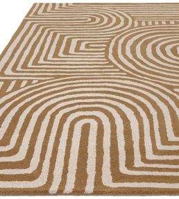 Asiatic Reef Curve rug Ochre RF28 REEF1201700028 Ochre RF28