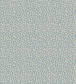 Renaissance Leaves Wallpaper by Farrow & Ball Shaded White / Stone Blue