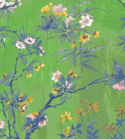Rivington Fabric by Woodchip & Magnolia Lush Green