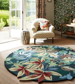 Sanderson Robin's Wood rug Forest Green 146508150001 Forest Green