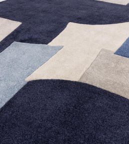 Asiatic Romy Element rug Blue 11 ROMY1201700011 Blue 11