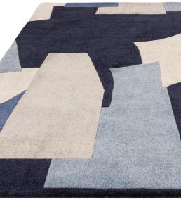 Asiatic Romy Element rug Blue 11 ROMY1201700011 Blue 11