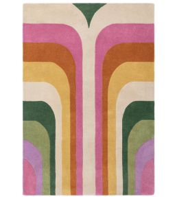 Asiatic Romy Retro rug Pink 01 ROMY1201700001 Pink 01