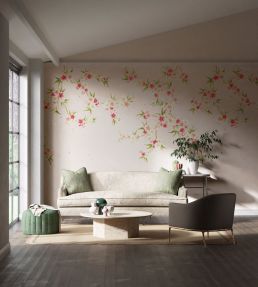 Rosa Mural by Harlequin Blush Pearl - Peony - Meadow