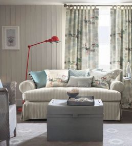Sail Away Fabric by Sanderson Sky Blue