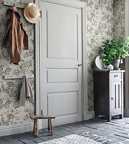 Rosenholm Wallpaper by Sandberg Forest Green