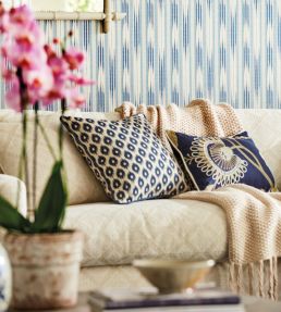 Baroda Fabric by Sanderson China Blue